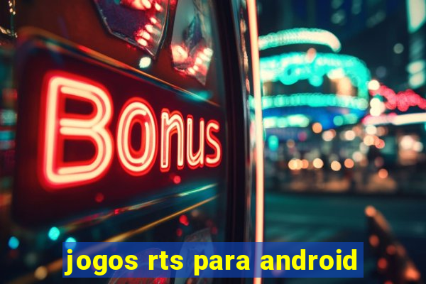 jogos rts para android